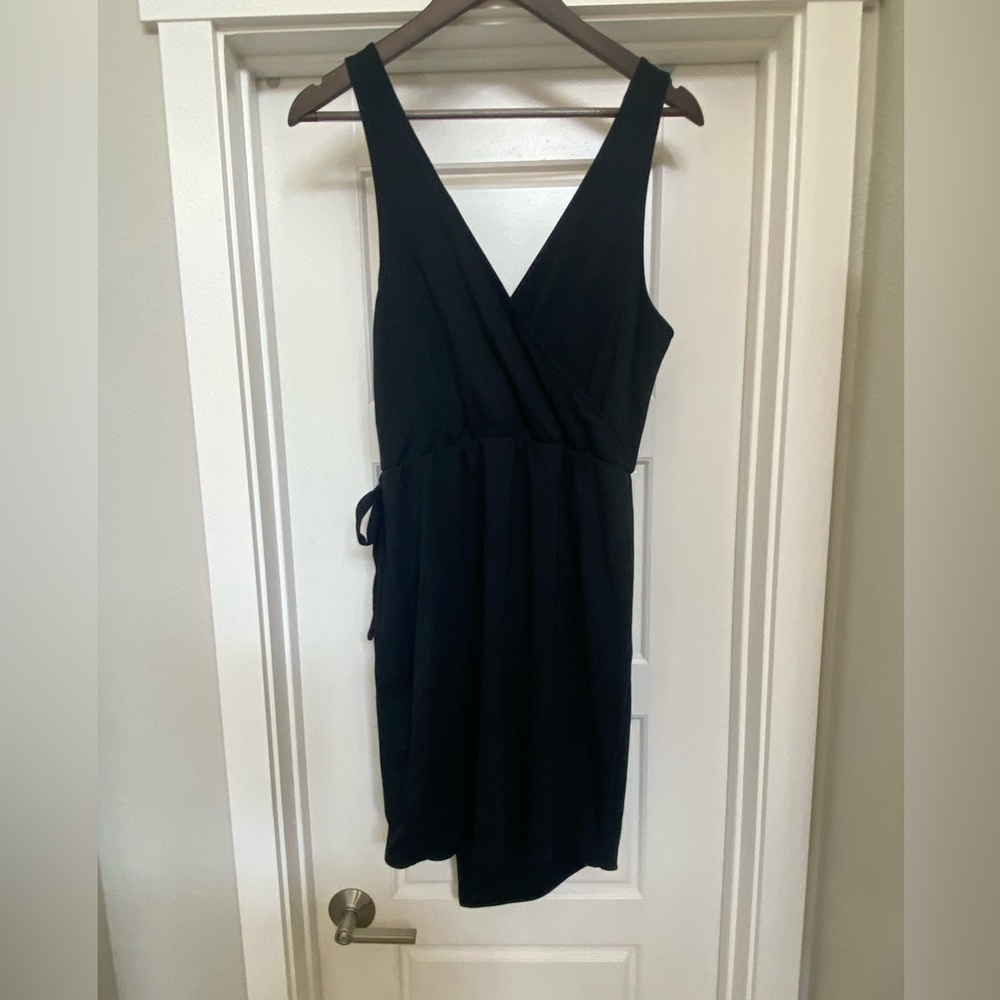 A.n.d. eawy black dress.